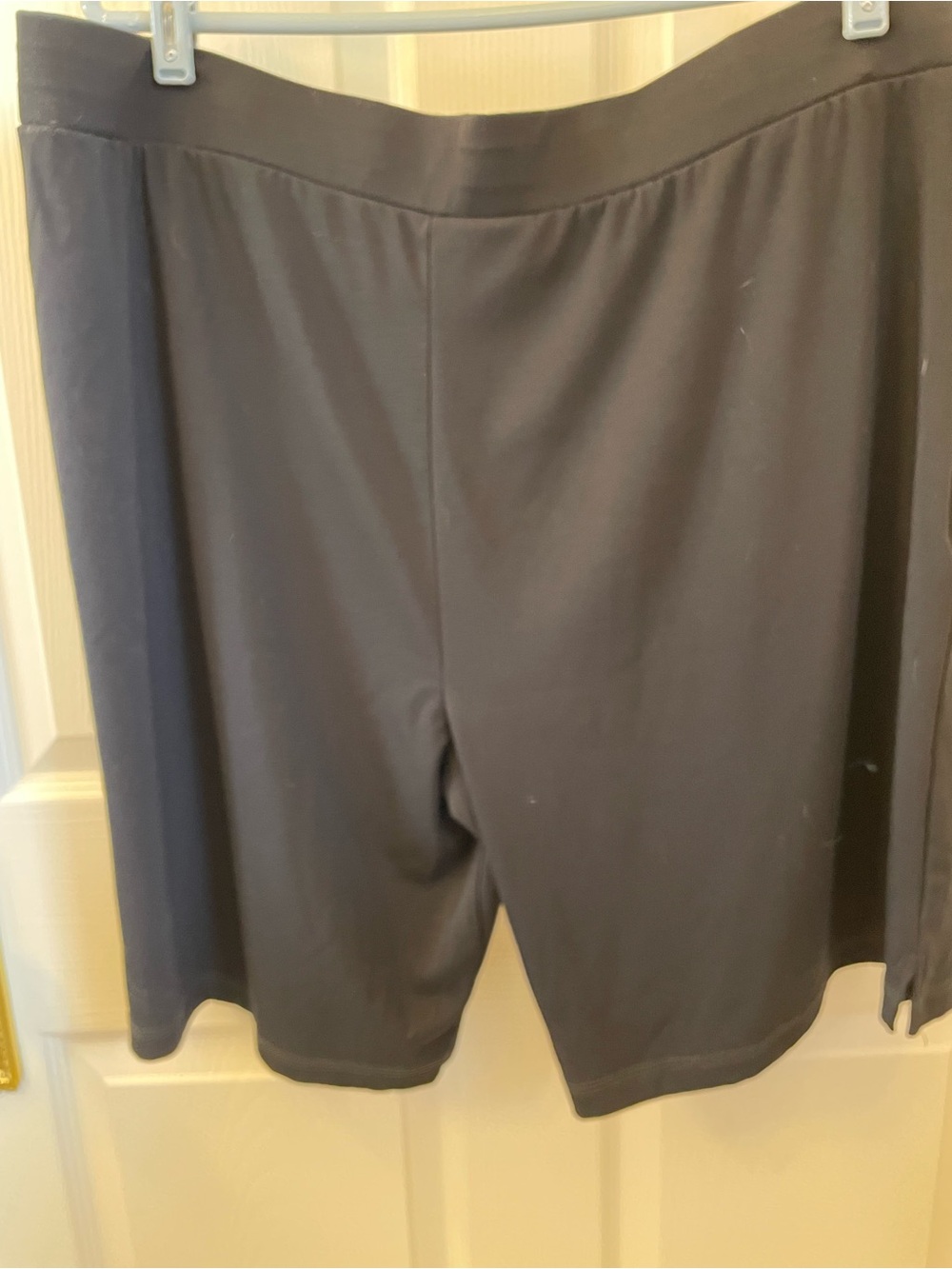 Women's Cozy Earth Brushed Bamboo Black Shorts - Picture 3 of 7